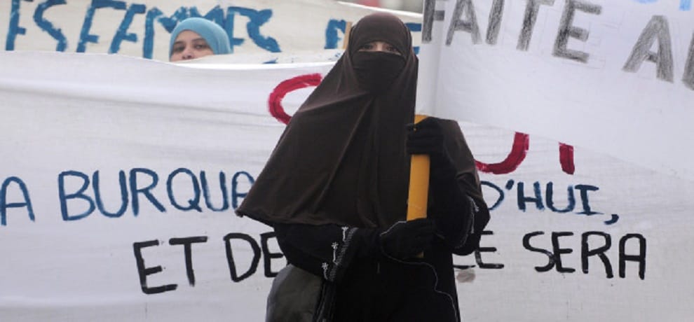in Austria burqa ban law comes into force from 1st October 