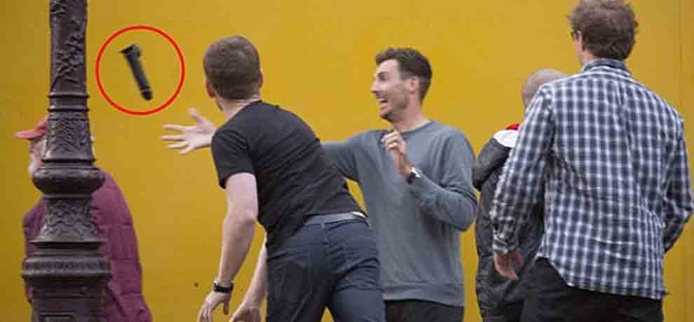 jos buttler and company fools around with sex toy in amsterdam