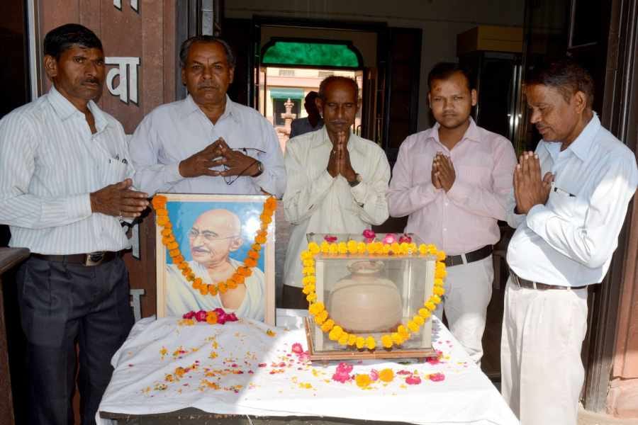 no visitor in mathura museum on second of october