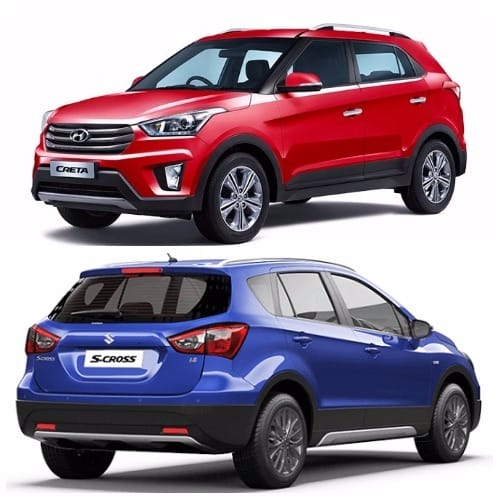 Maruti S-Cross Facelift vs Hyundai Creta: Comparision in Price, Specifications and Features