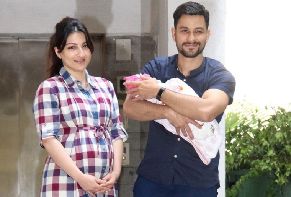 First Picture of Soha Ali Khan And Kunal Kemmu‏ Daughter Inaaya Naumi Kemmu