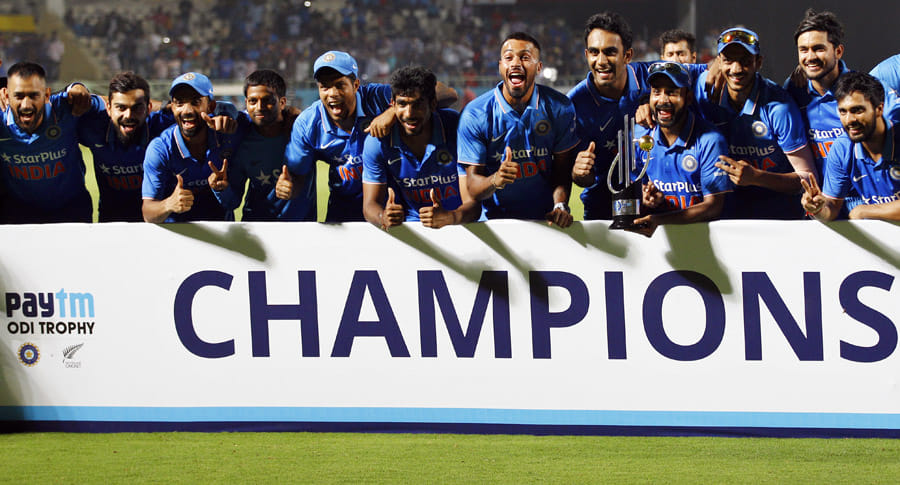 team India recorded their sixth consecutive bilateral series win after defeating Australia 