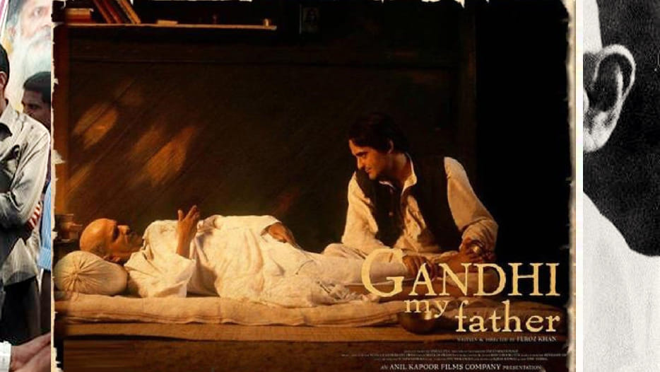 mahatma gandhi life on bollywood silver screen