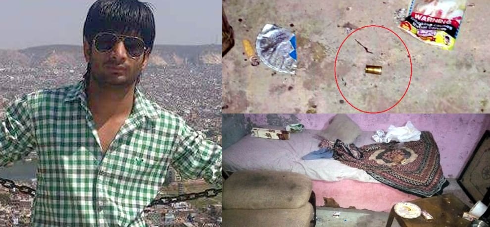 financier shot dead at his shop in guru gram