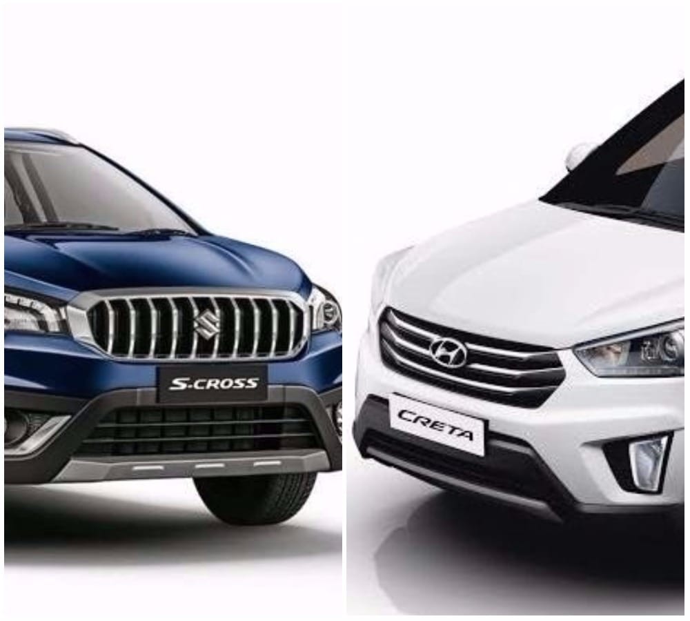 Maruti S-Cross Facelift vs Hyundai Creta: Comparision in Price, Specifications and Features
