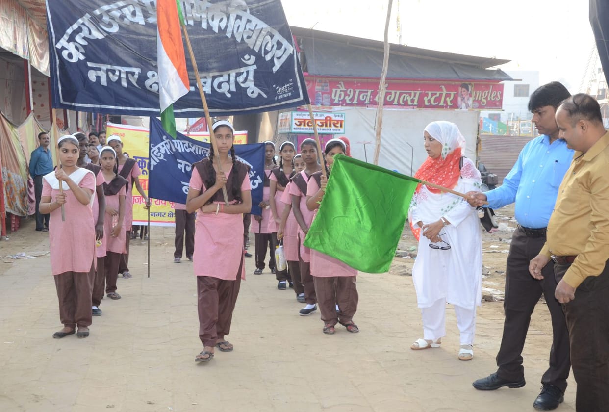 Birth Anniversary of MK Gandhi and LB Shashtri celebrated