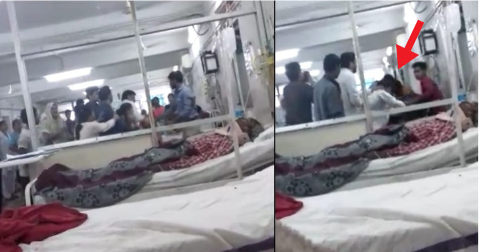 Viral video of hospital clash between doctor and patient