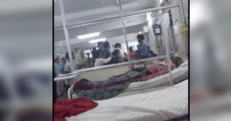 Viral video of hospital clash between doctor and patient