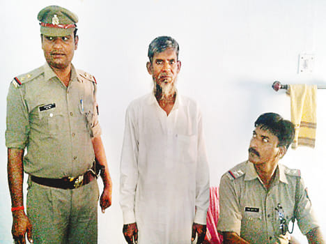 tantrik raped women, people beaten him