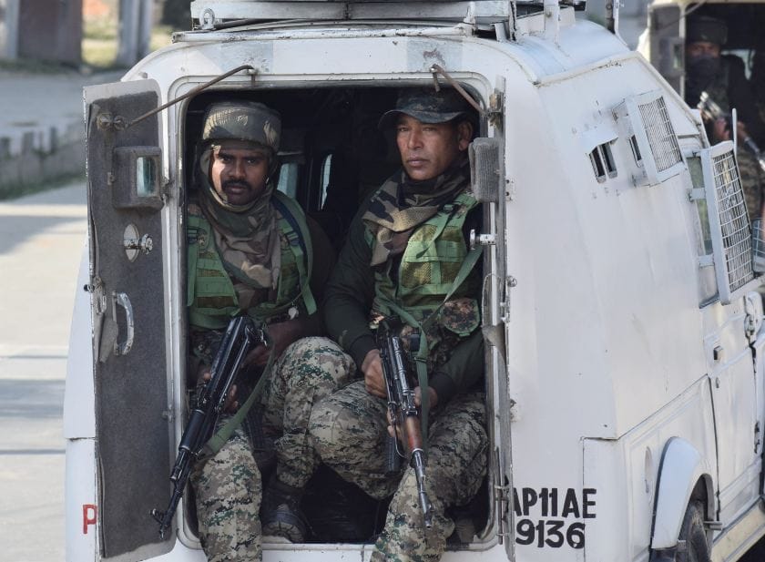 SEE THE PICTURE OF SRINAGAR AIRPORT ATTACK