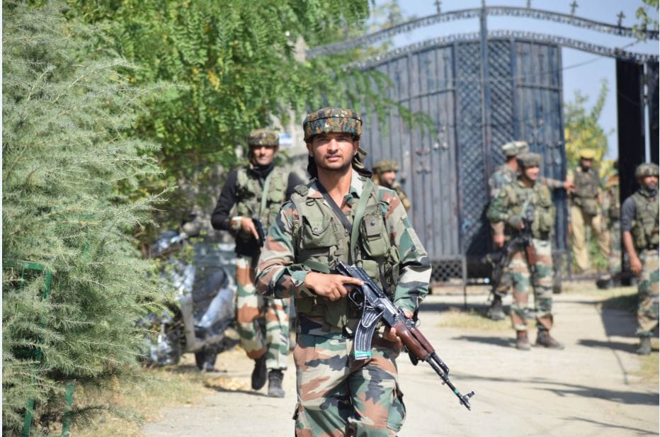 SEE THE PICTURE OF SRINAGAR AIRPORT ATTACK