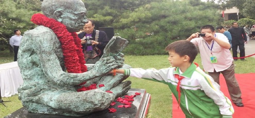 148th Gandhi Jayanti celebrated in China with pompousness
