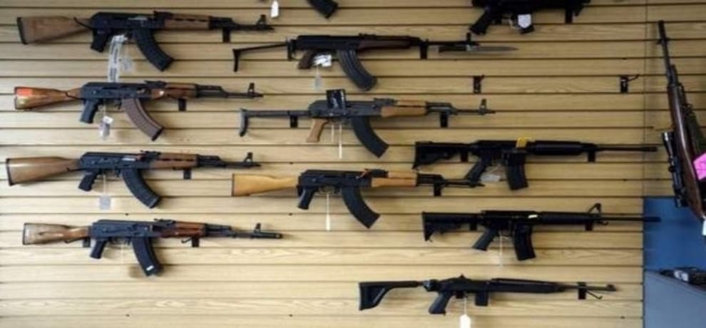 guns are everywhere in america, 68 percent crime is due to guns