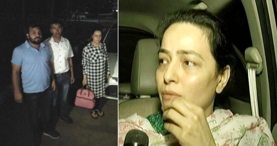 driver who managed to help honeypreet insan during escape period 