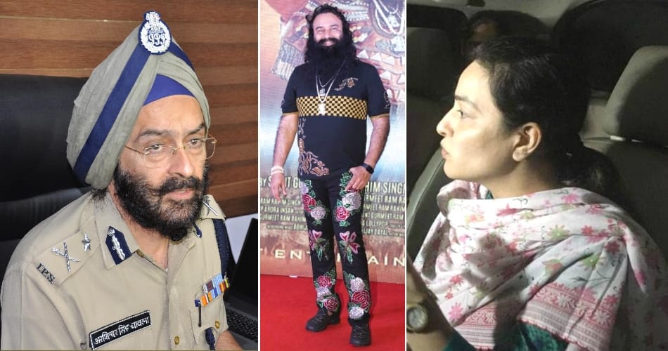 Honeypreet in police custody, claims innocence