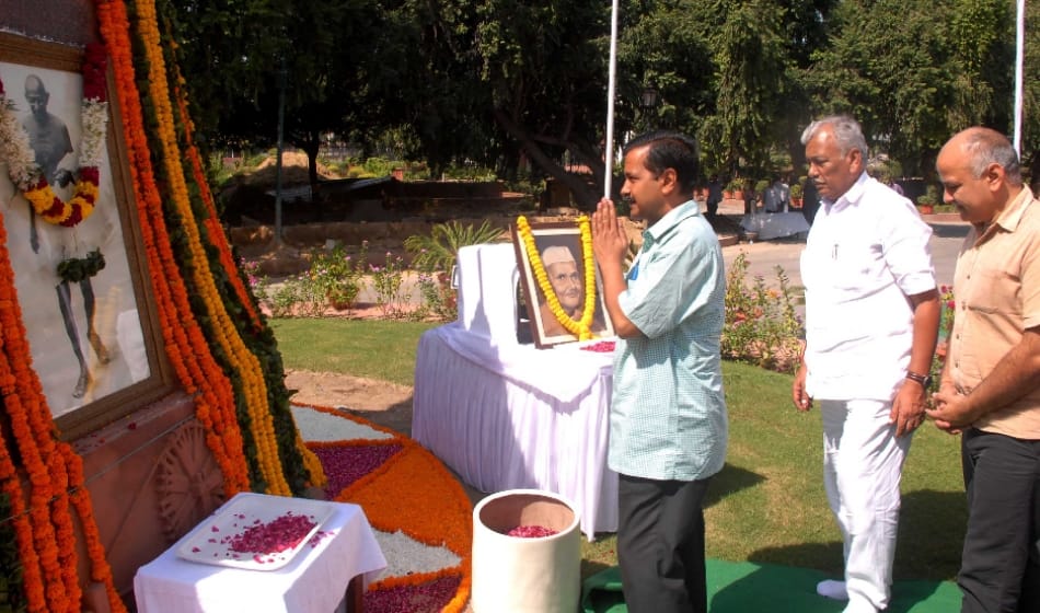 chief secretary of delhi mm kutty absent on lal bahadur shastri jayanti, angry kejriwal seeks answer