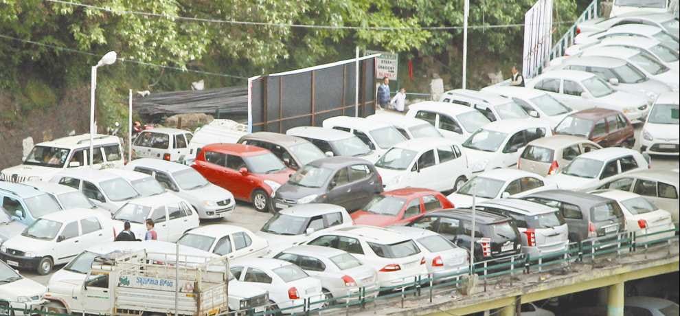 Three big parking will be built in Shimla city, 650 vehicles can be parked