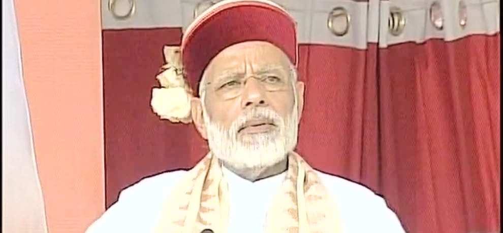 crowd in pm modi kedarnath jan sabha