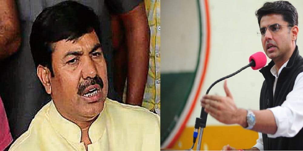 rajasthan pwd minister younis khan blames some congress workers attacked on his car 
