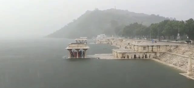 this lake will be overlaid with 1 kilometer long stole 