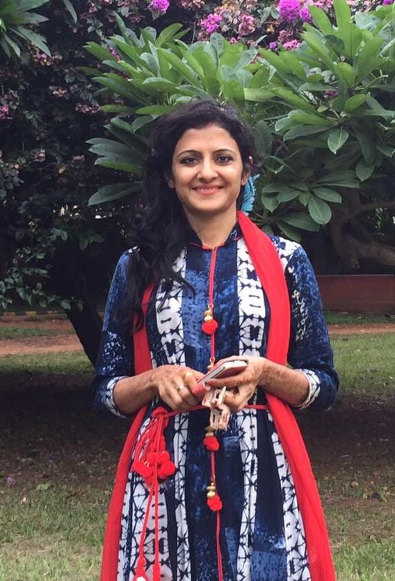 ritu suhas made helped disable to cast their vote.