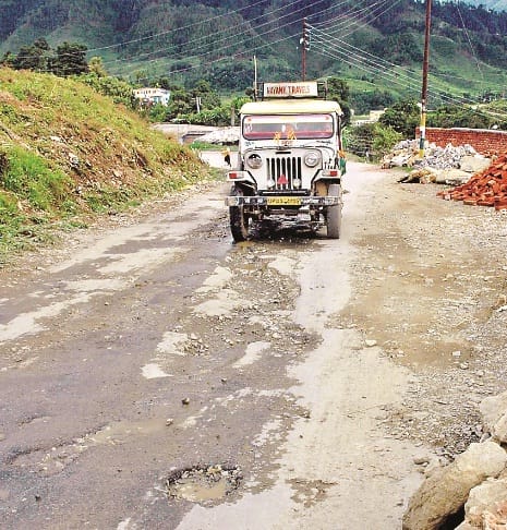 Agraon-Aanwalghat road even after ten years