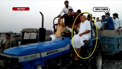 UP AGRICULTURE MINISTER SURYA PRATAP SHAHIRAID ILLEGAL MINING IN SAHARANPUR