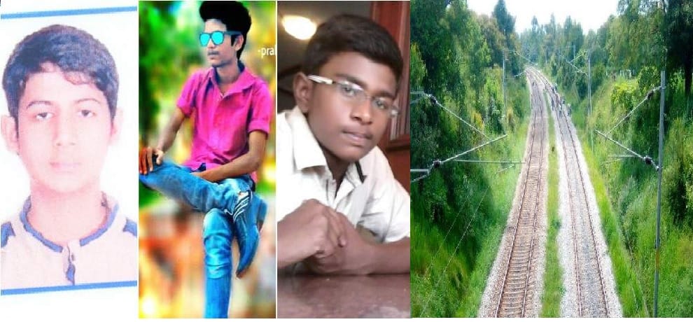 Three students run over by train while taking selfies