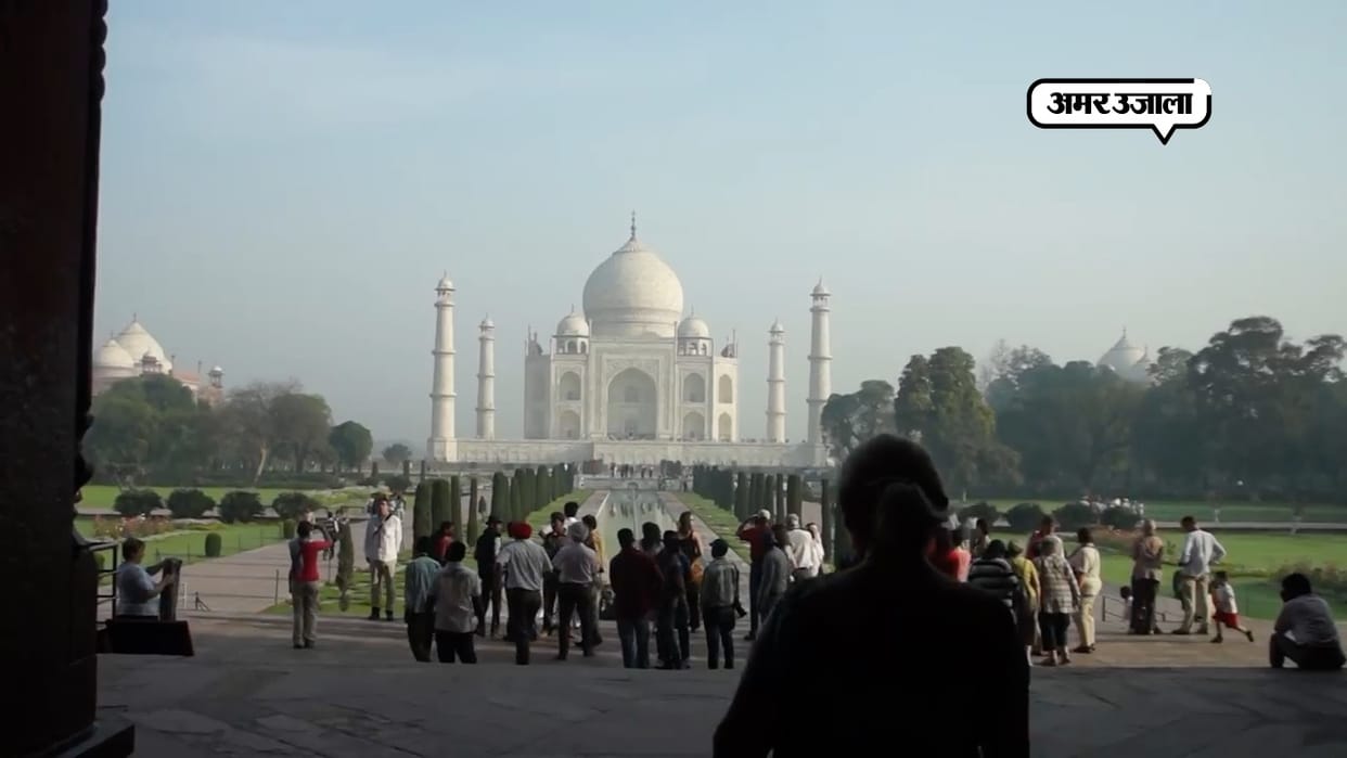 taj mahal saffron color will not be used during cm yogi visit 