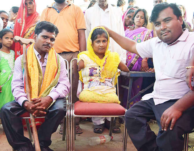 unique love story of mohali disable couple