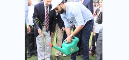 cricketer yuvraj singh launch off site center of his youwecan foundation