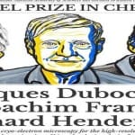 Nobel Prize 2017 in chemistry for developing of biomolecules research