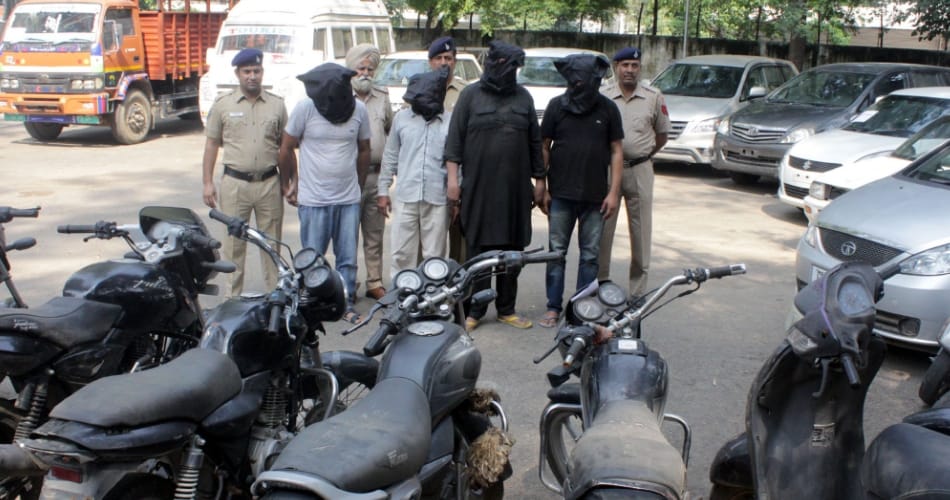 Interstate vehicle thief gang arrested, 36 steals recovered