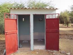open toilet
