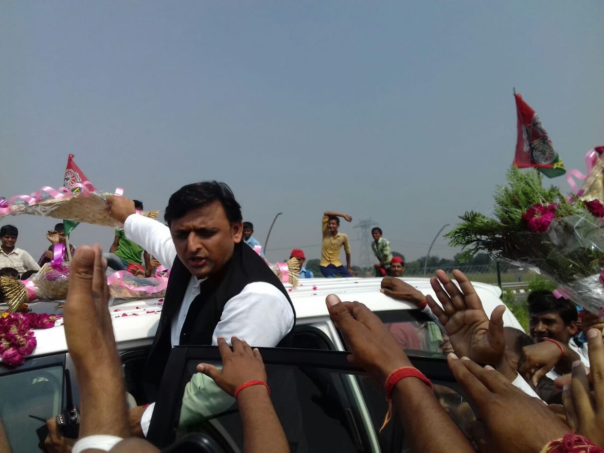 impact of akhilesh yadav stay in agra for three days