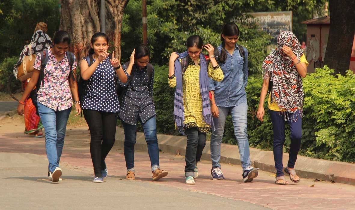 After ten days university open, situation is normal