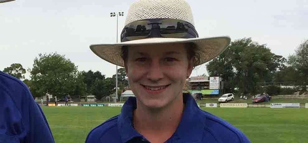claire polosak set for umpiring debut in australia