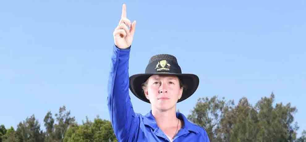 claire polosak set for umpiring debut in australia