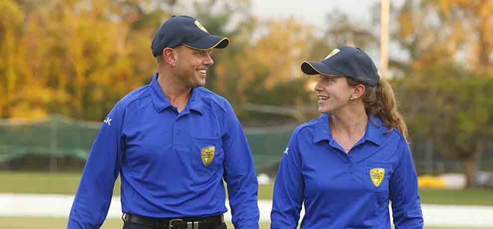 claire polosak set for umpiring debut in australia
