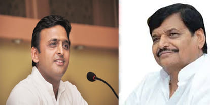 Akhilesh Yadav targets BJP, soft stand on Shivpal