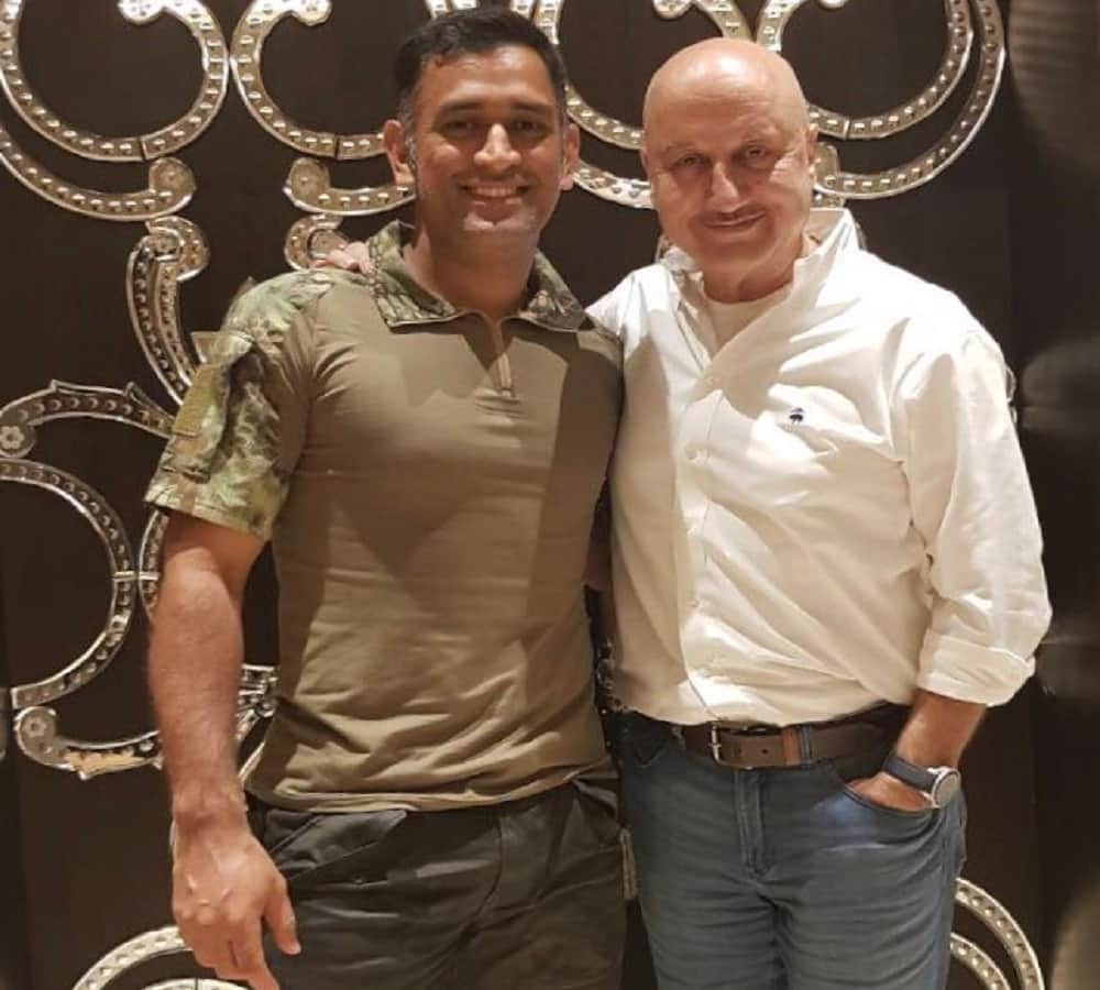 Anupam Kher says MS Dhoni’s daughter Ziva is a genius and an entertainer