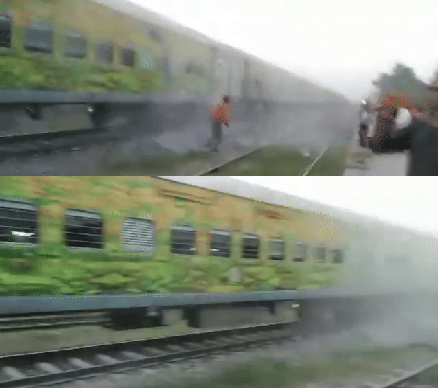 Fire in Janshatabdi Express