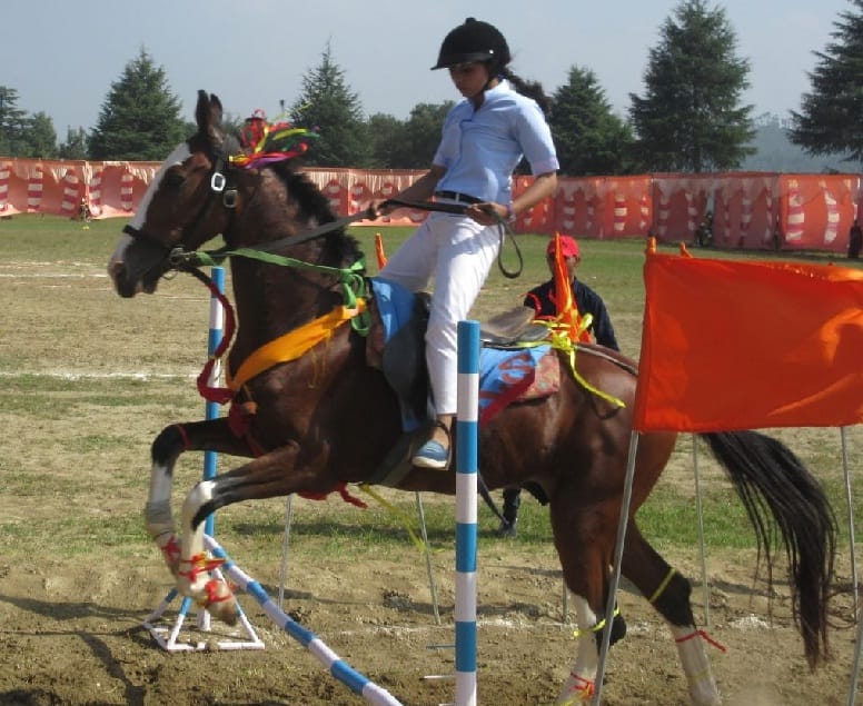 Horse riding is best performed by the girls