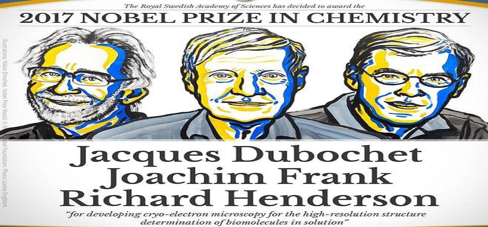 Nobel Prize 2017 in chemistry for developing of biomolecules research