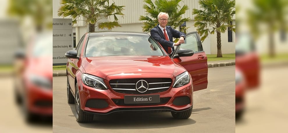Mercedes Benz C-Class Edition C launched, Price Starting From 43.54 lakh Rupees