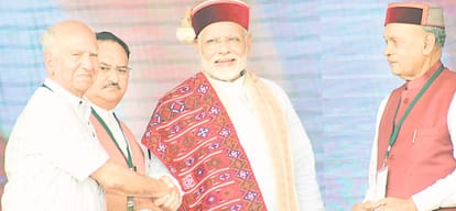 bjp said more than one lakh people participated in pm modi rally