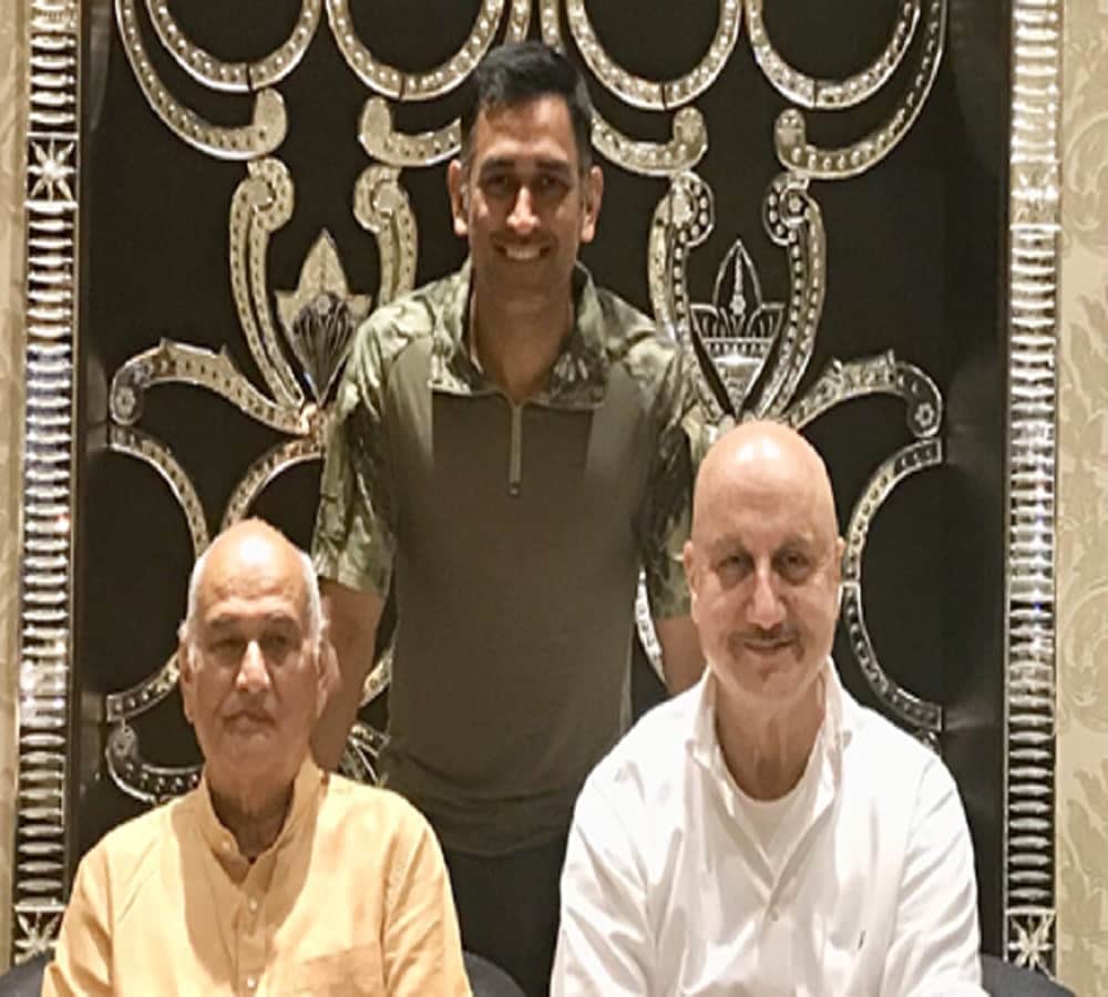 Anupam Kher says MS Dhoni’s daughter Ziva is a genius and an entertainer
