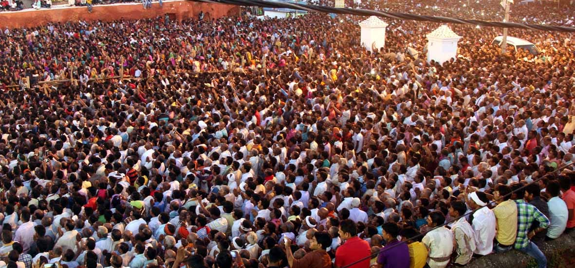 see the photos of ranagar ram leela arti
