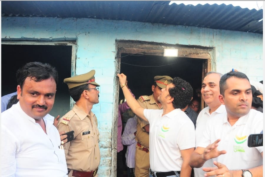  sachin tendulkar in barabanki.