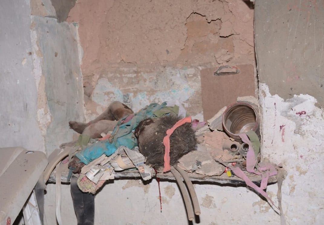explosives took two innocent lives
